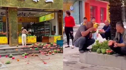 行人吵架路人吃瓜视频播放,路人“吃瓜”见证现场直播