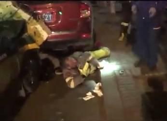 大爷吃瓜翻车视频,意外成为网络笑柄